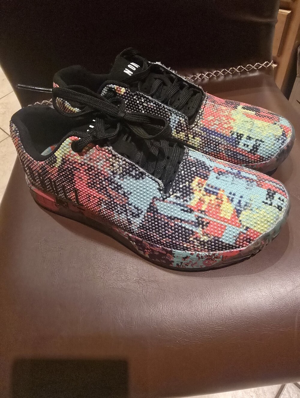 NOBULL Multicolor Knit Men’s Sneakers with Black Laces